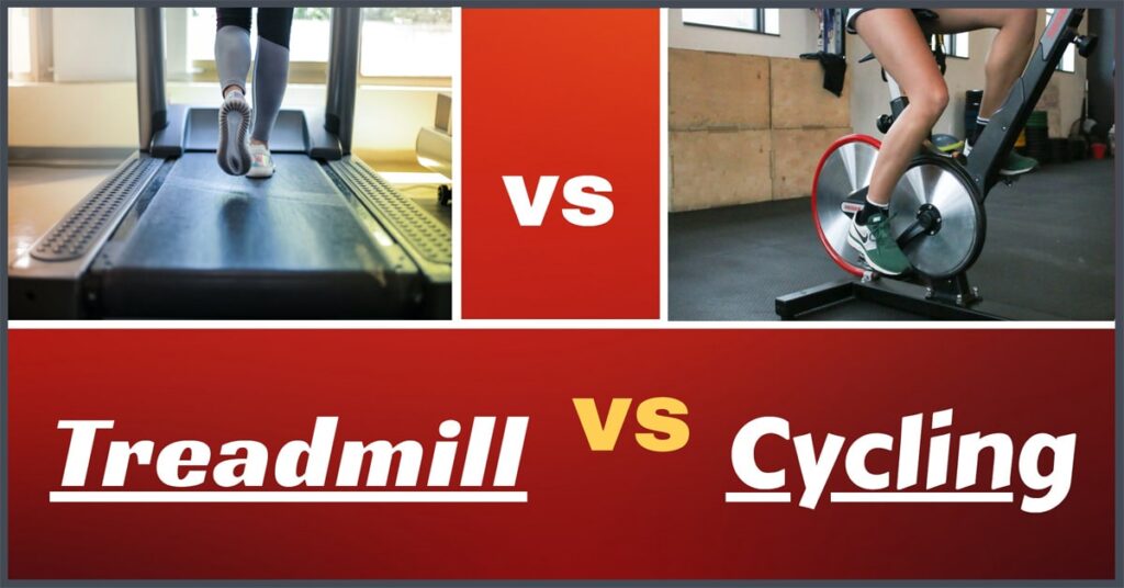 cycling vs treadmill