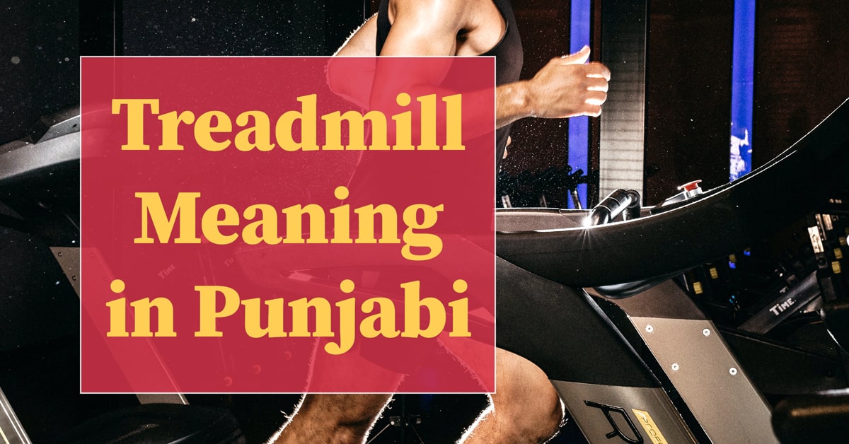 treadmill meaning in punjabi
